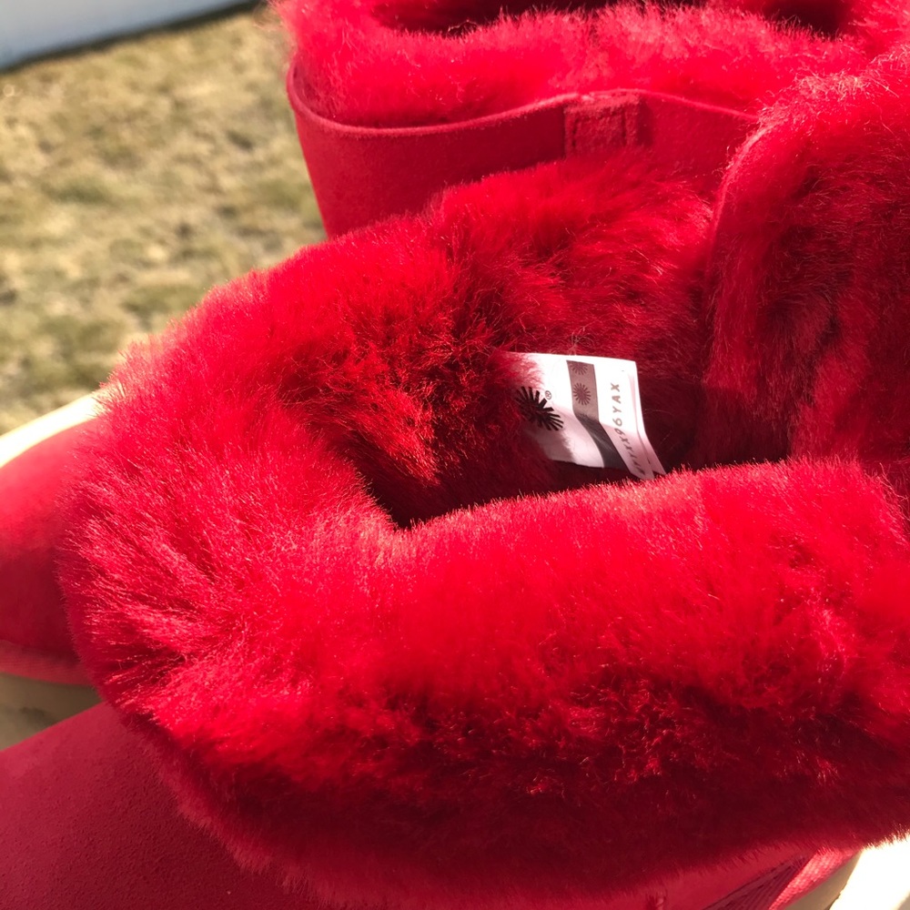 UGG Mini Bailey Bow II Velvet Ribbon - Picture 6 of 8